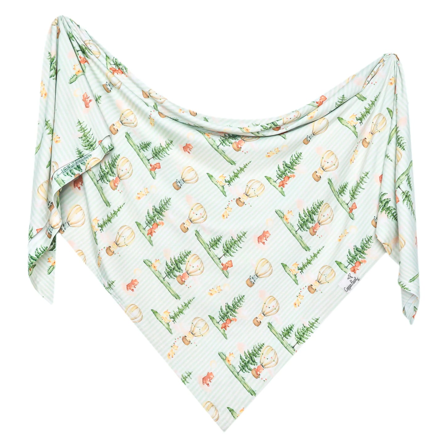 Copper Pearl - Forest Explorer Bamboo Swaddle Blanket