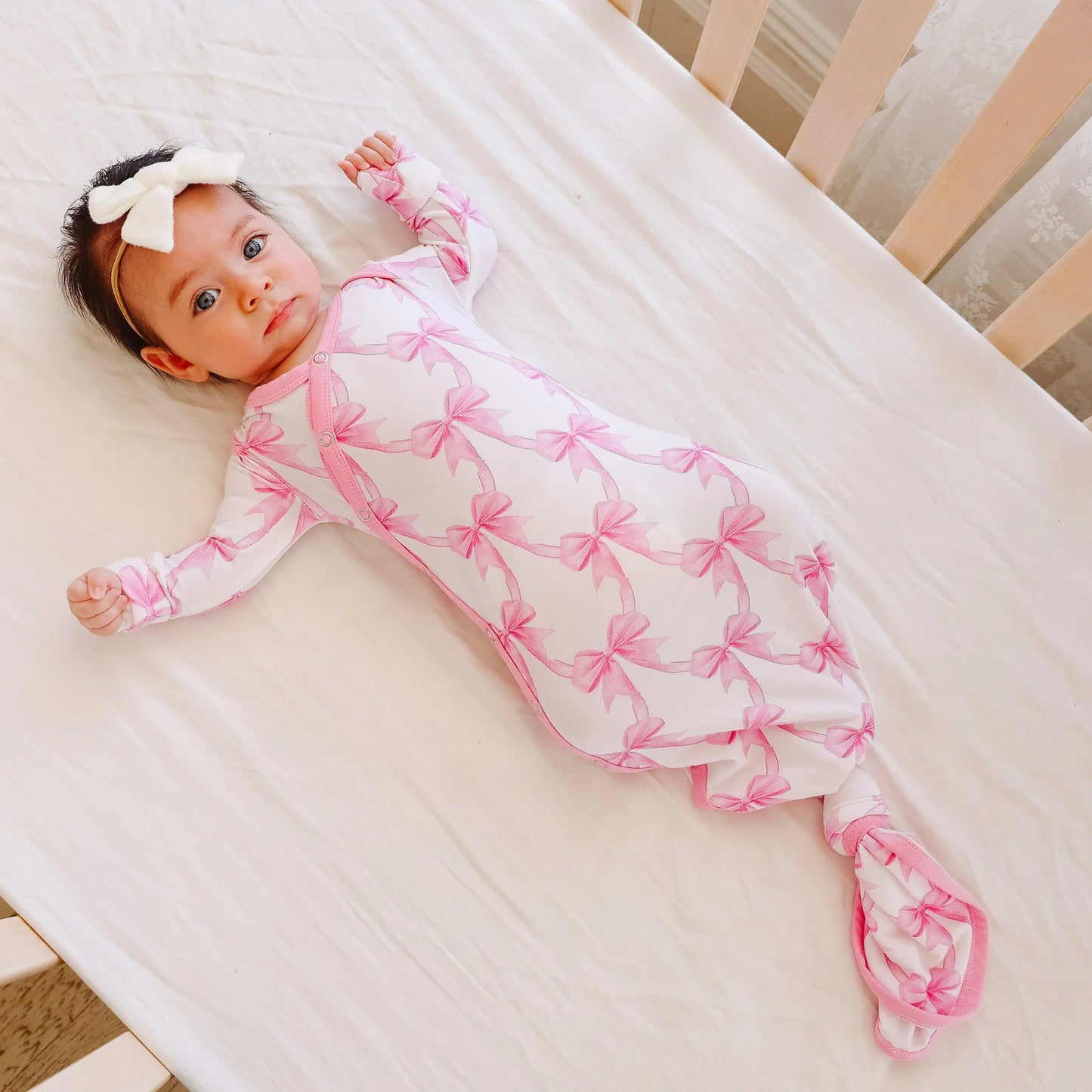 Copper Pearl - Bow My Gosh Bamboo Knotted Gown