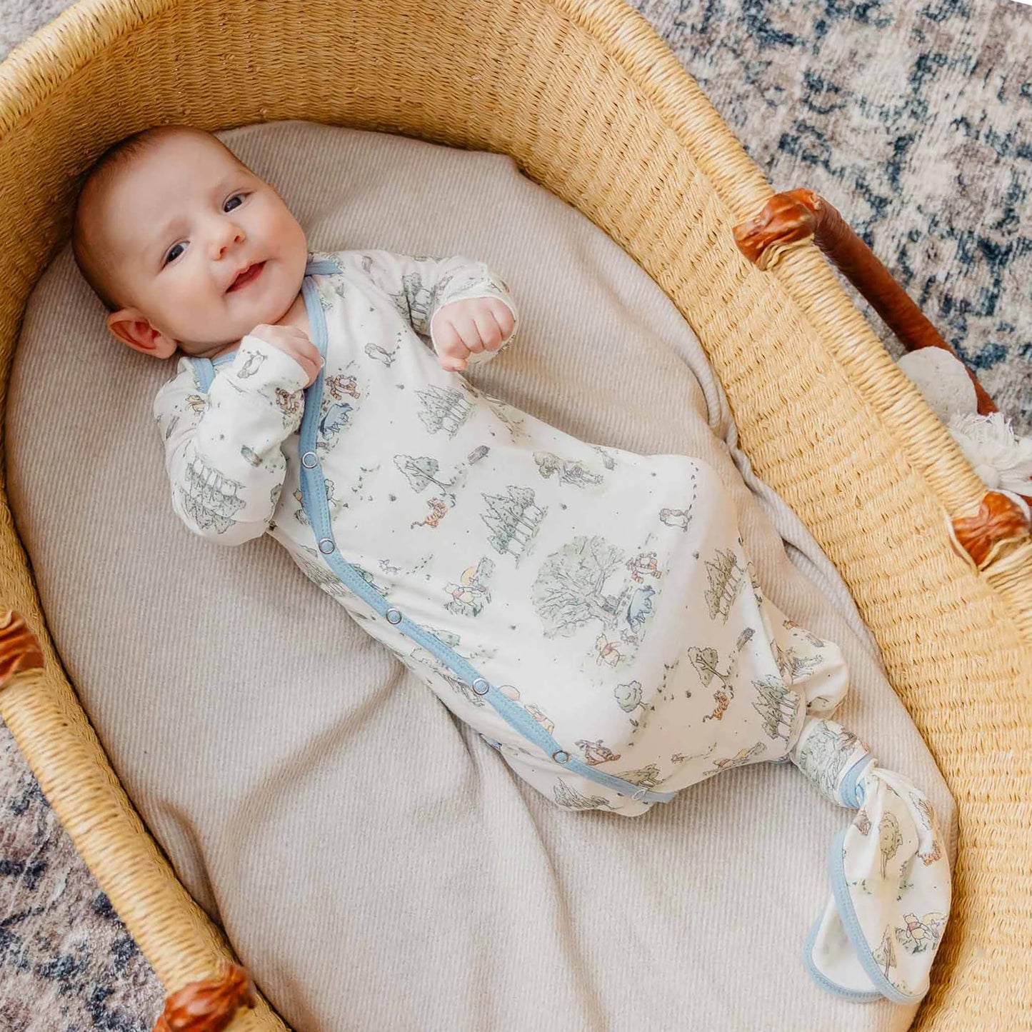 Copper Pearl - Hundred Acre Wood Newborn Knotted Gown