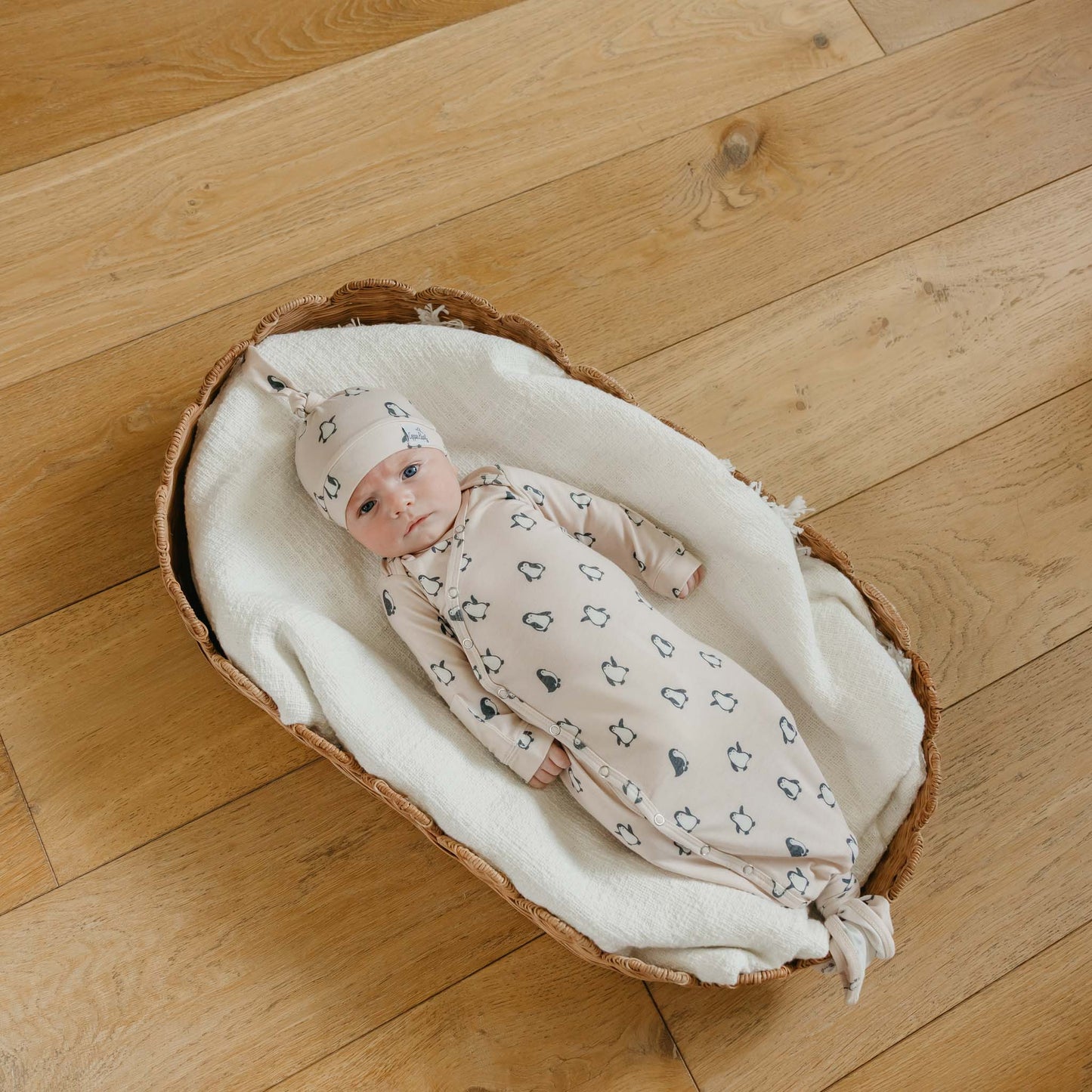 Copper Pearl - Penguins Knotted Gown