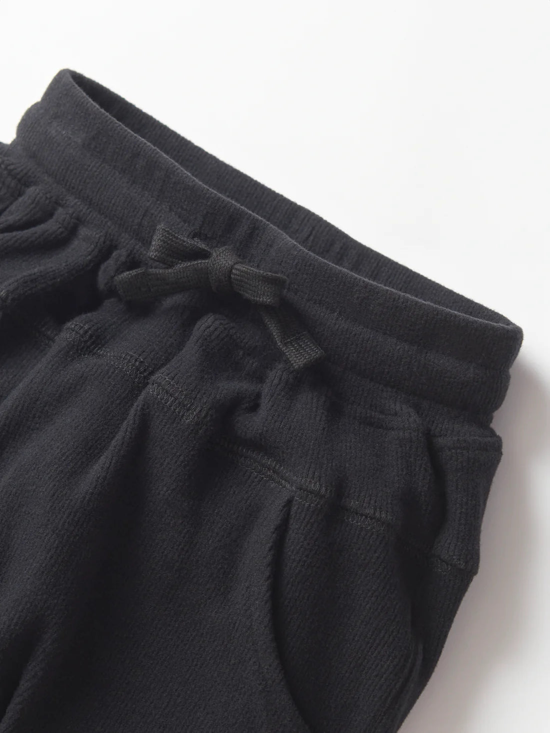 Little Bipsy  - Black Ribbed Jogger