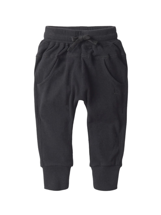 Little Bipsy  - Black Ribbed Jogger