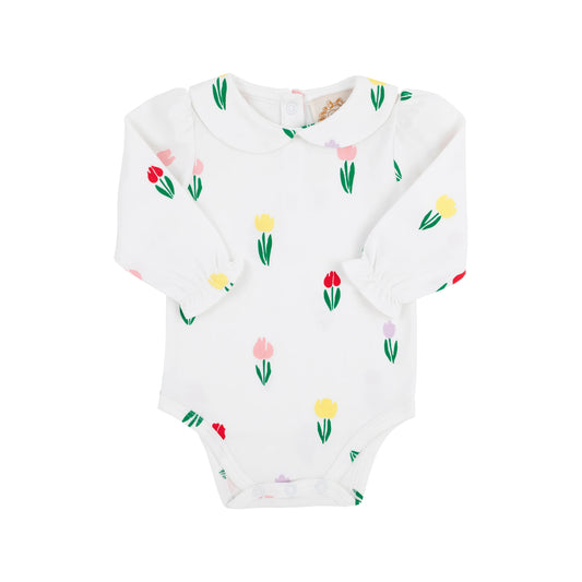 Beaufort Bonnet Company - Long Sleeve Maude's Peter Pan Collar Shirt & Onesie