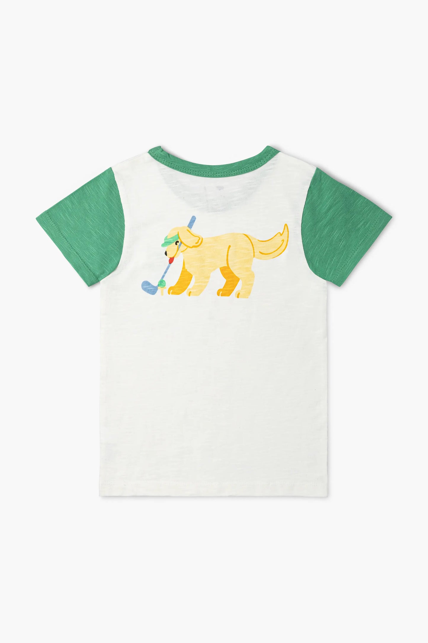 Monica + Andy - Short Sleeve Crewneck Tee: Golf Day