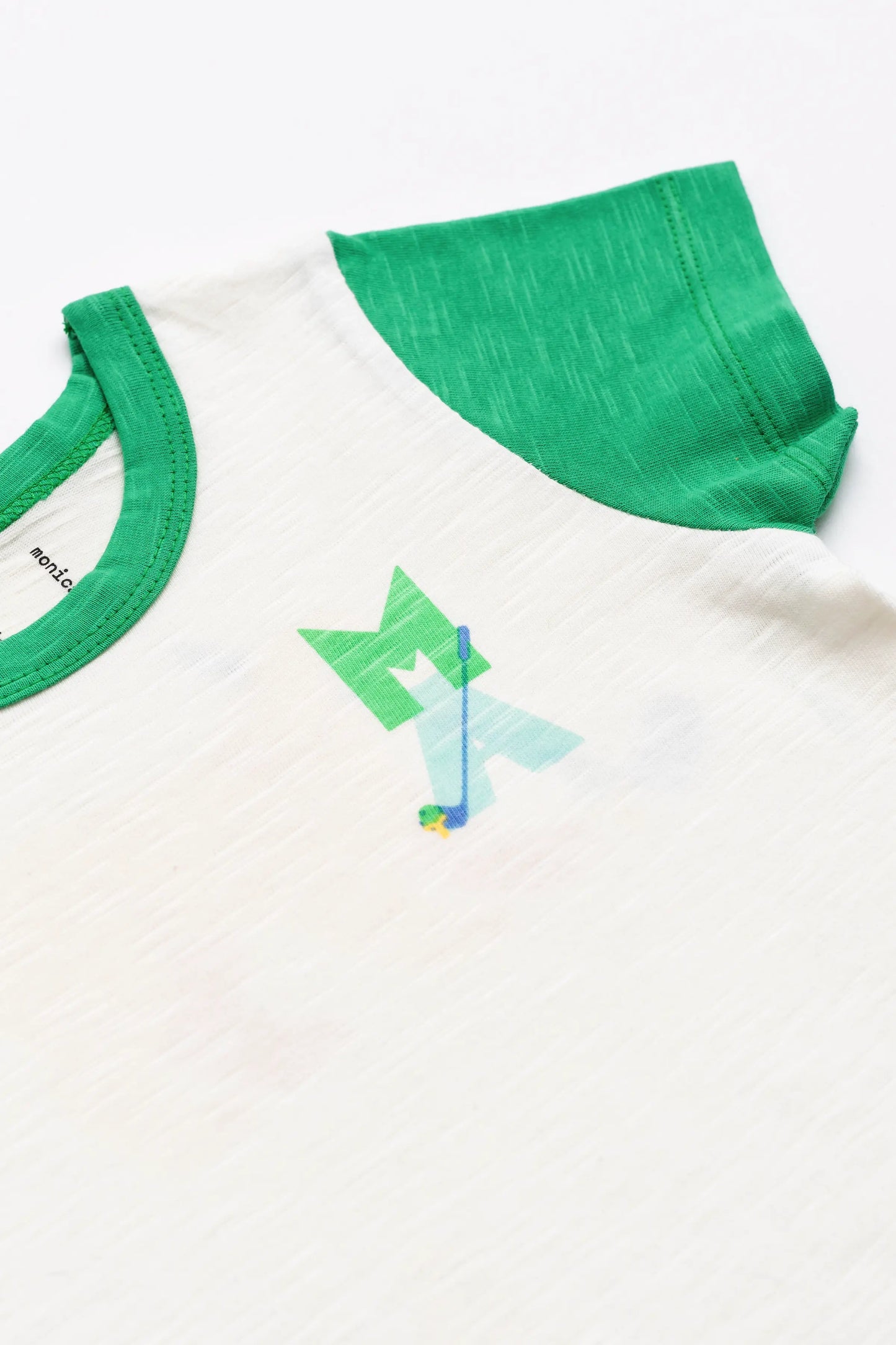 Monica + Andy - Short Sleeve Crewneck Tee: Golf Day