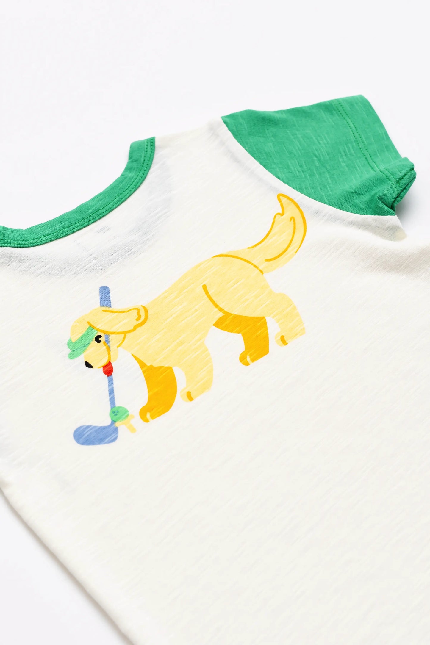 Monica + Andy - Short Sleeve Crewneck Tee: Golf Day