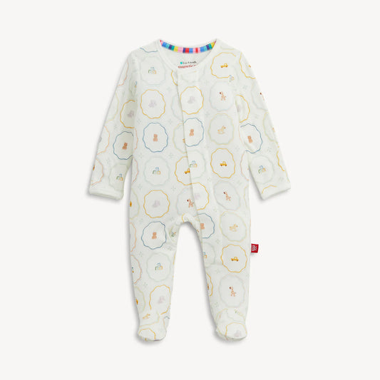 Magnetic Me- Nursery Magic Cream Modal Footie