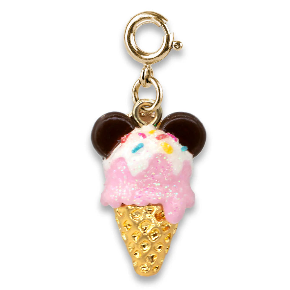 High IntenCity - Charm It! Gold Mickey Ice Cream Charm