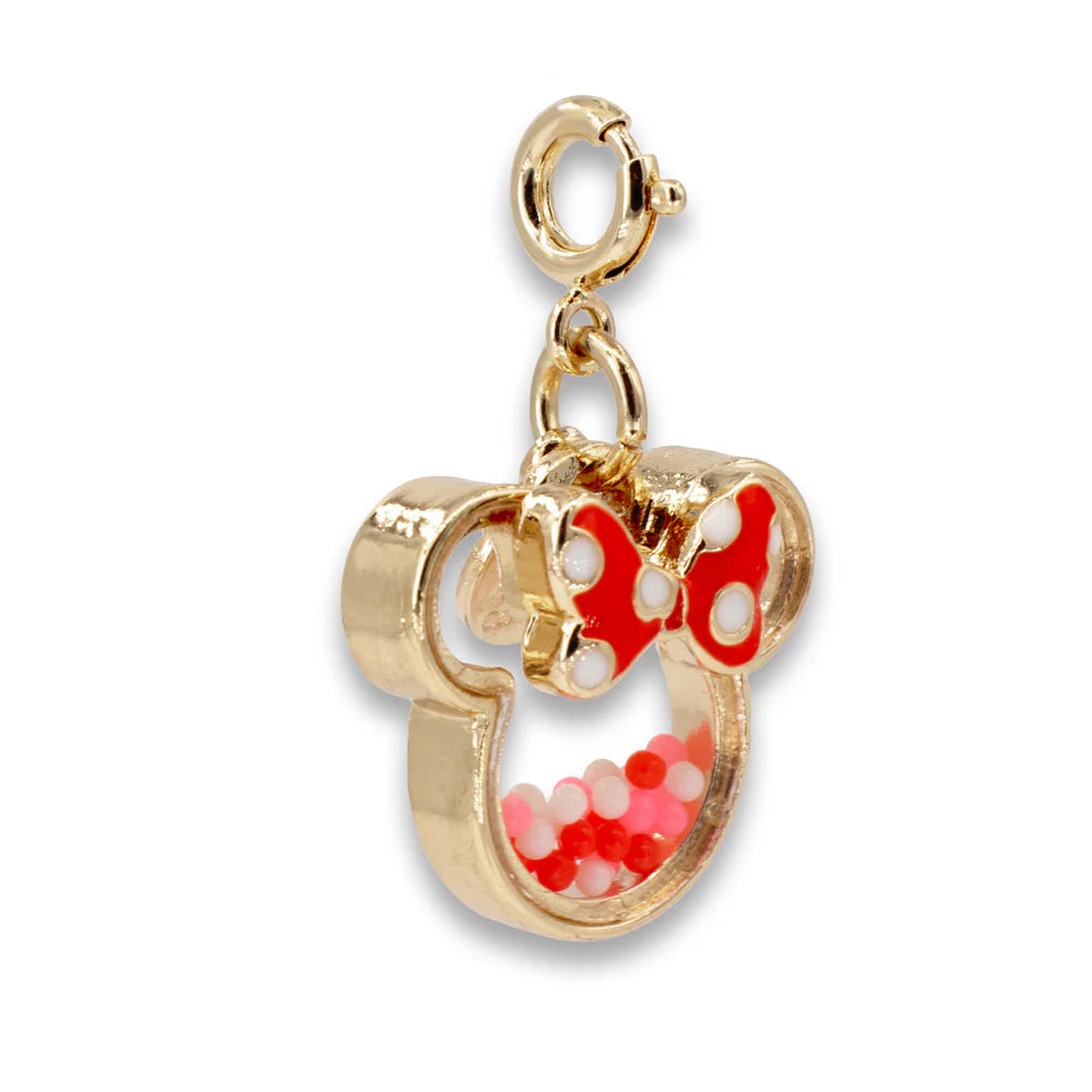 High IntenCity - Charm It! Gold Minnie Shaker Charm