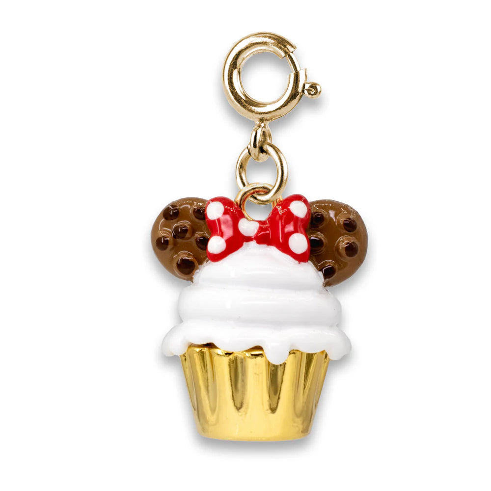 High IntenCity - Charm It! Gold Minnie Cupcake Charm