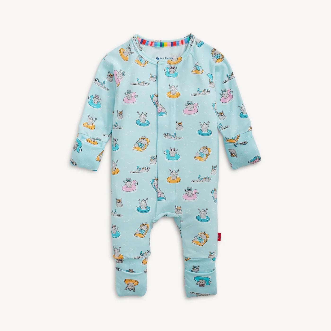 Magnetic Me - Raccoon Lagoon Modal Convertible Coverall