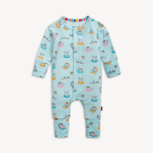 Magnetic Me - Raccoon Lagoon Modal Convertible Coverall