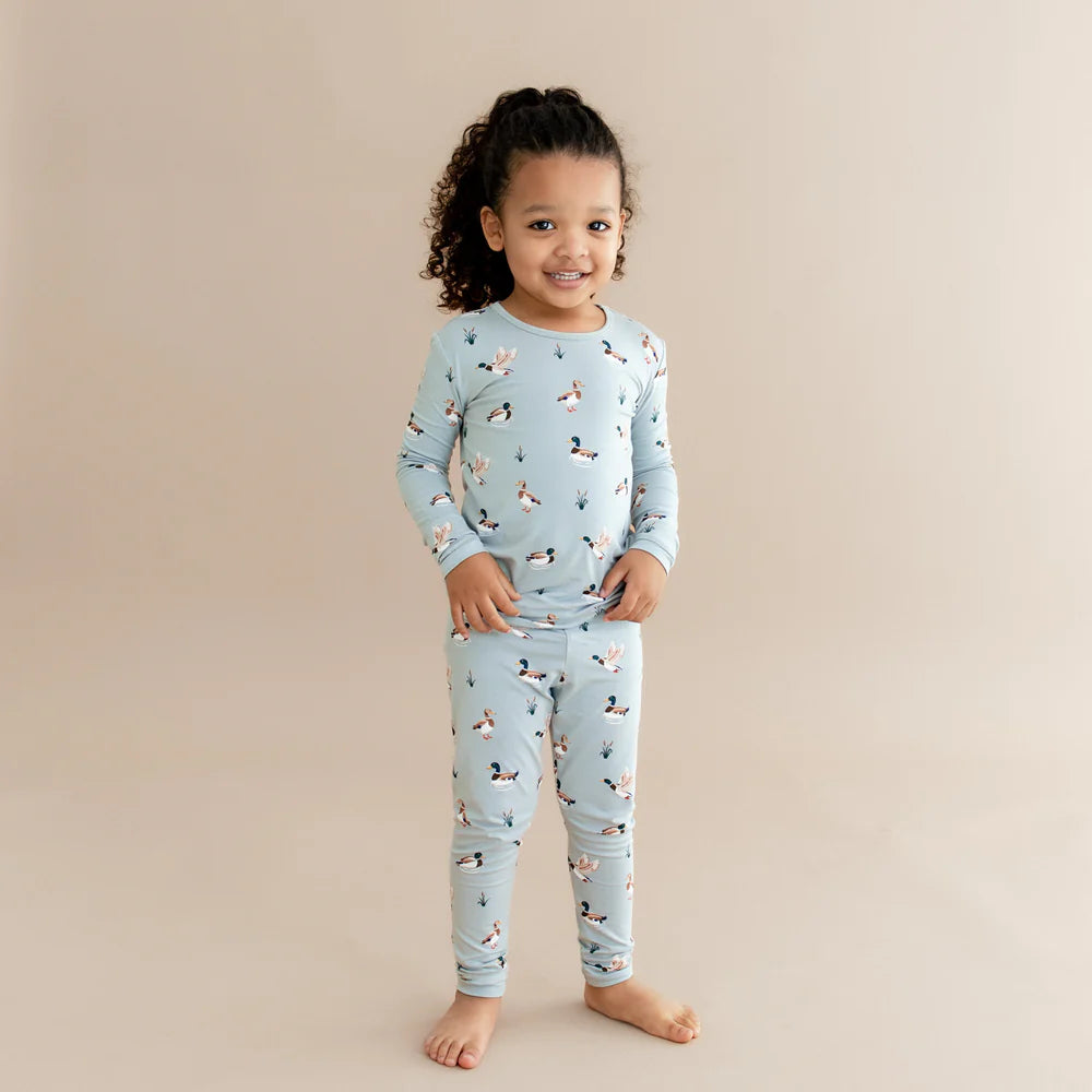 Kyte Baby - Long Sleeve Pajamas in Mallard Duck