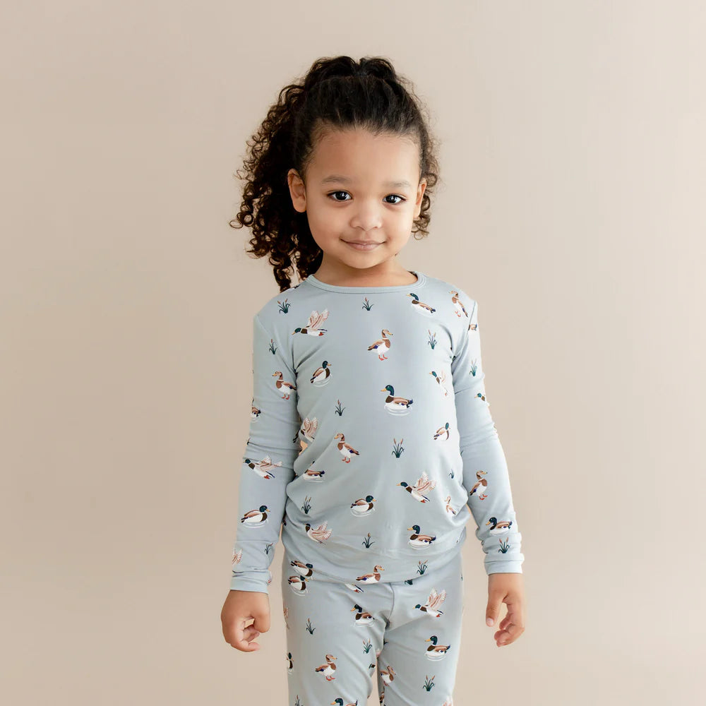 Kyte Baby - Long Sleeve Pajamas in Mallard Duck