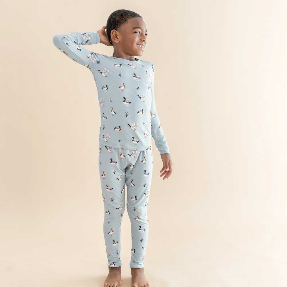 Kyte Baby - Long Sleeve Pajamas in Mallard Duck