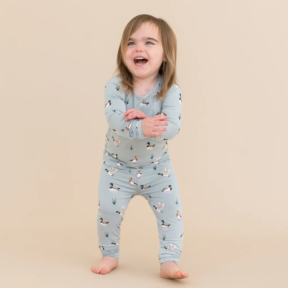Kyte Baby - Long Sleeve Pajamas in Mallard Duck