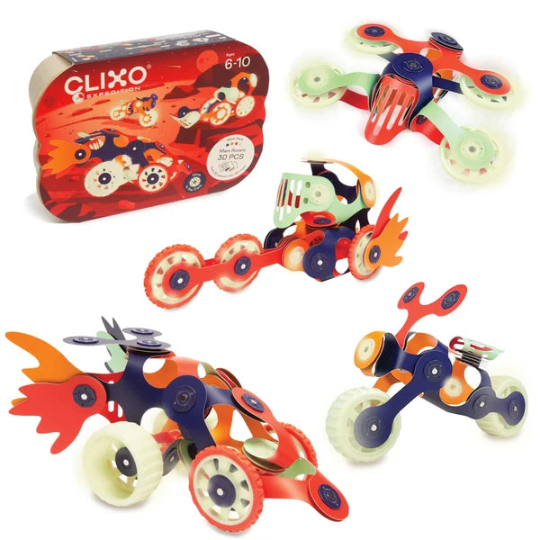 Clixo - Mars Rovers Pack - 30 Pieces