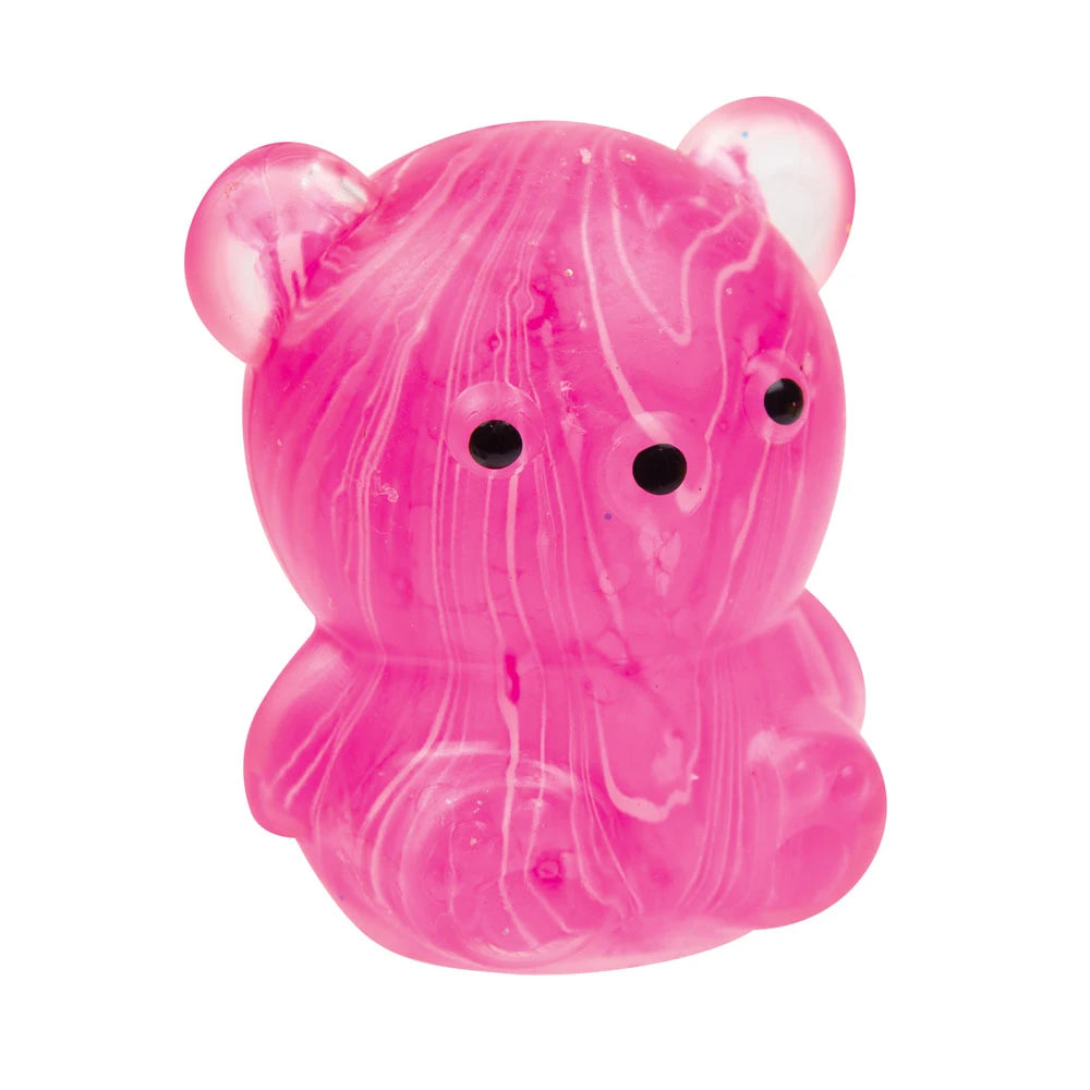 Master Toys & Novelties - Gummiez Itty Bitty Mar-Bears Squishy Sensory Fidget Toy, 2", 1 Count, Ages 3+