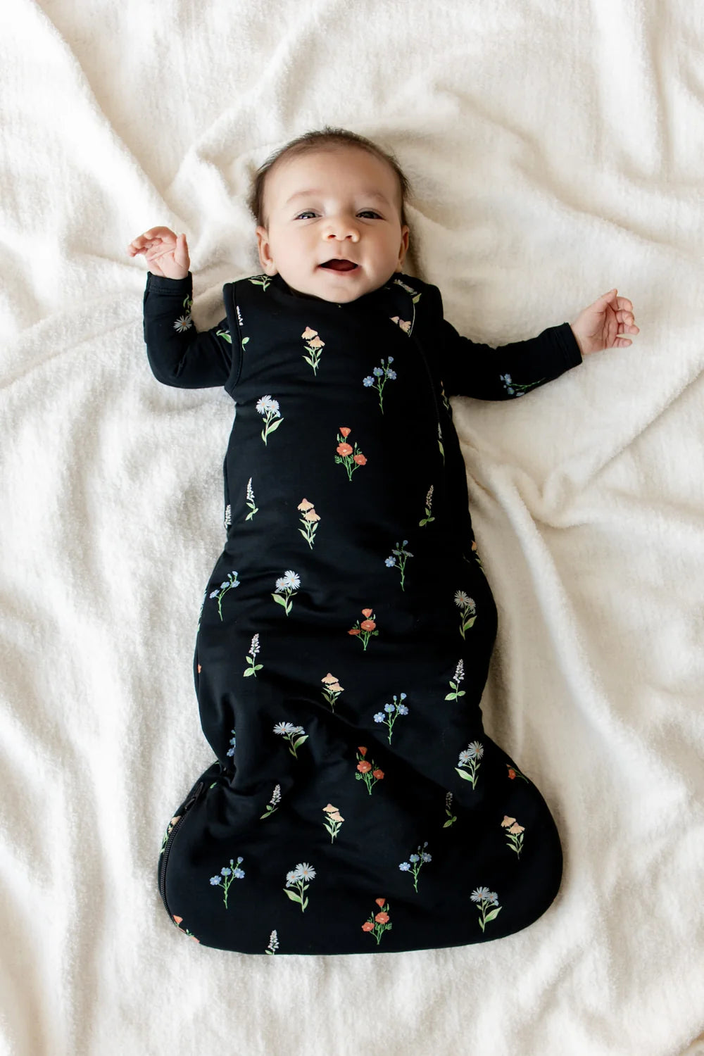 Kyte Baby - Sleep Bag in Midnight Wildflower 1.0