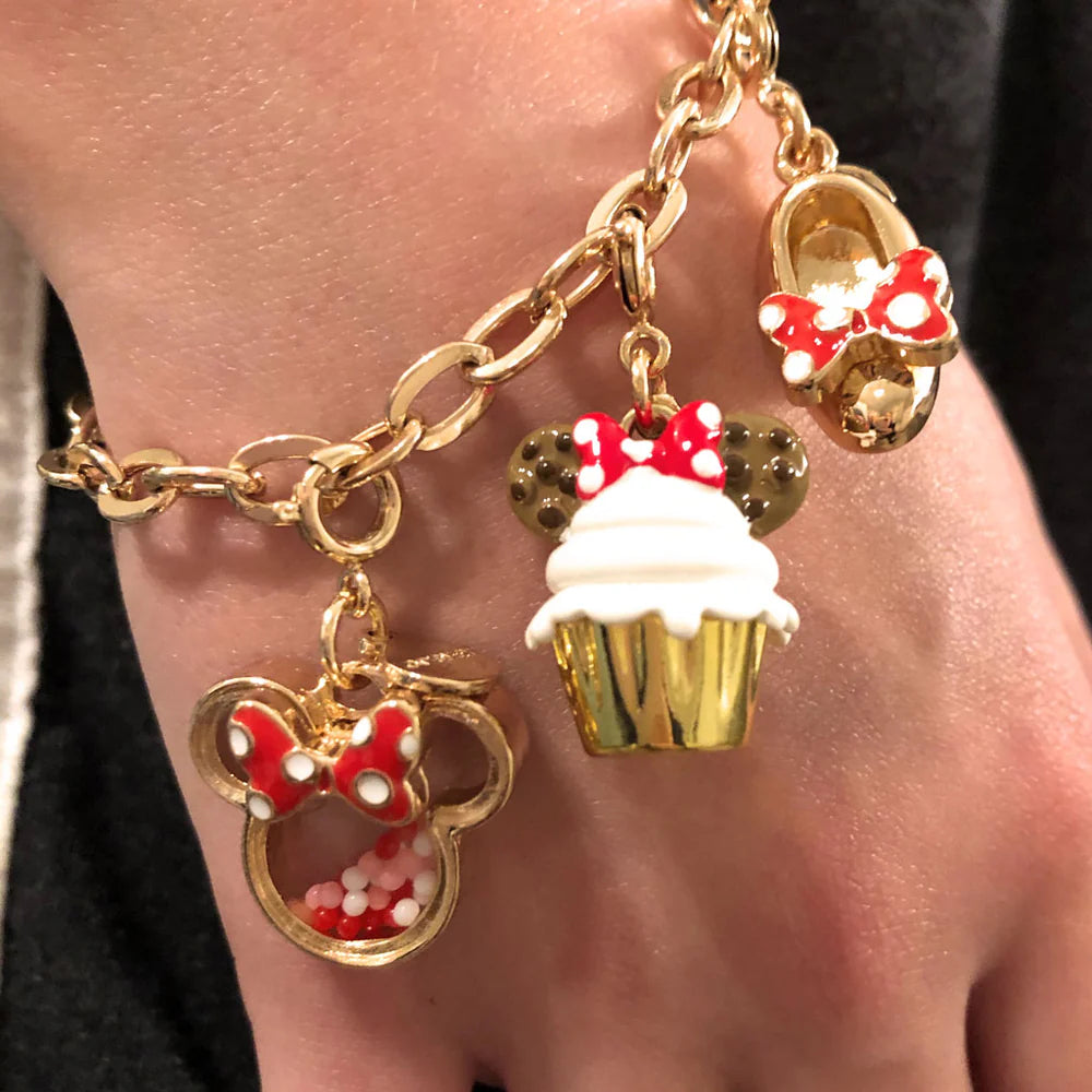 High IntenCity - Charm It! Gold Minnie Shaker Charm