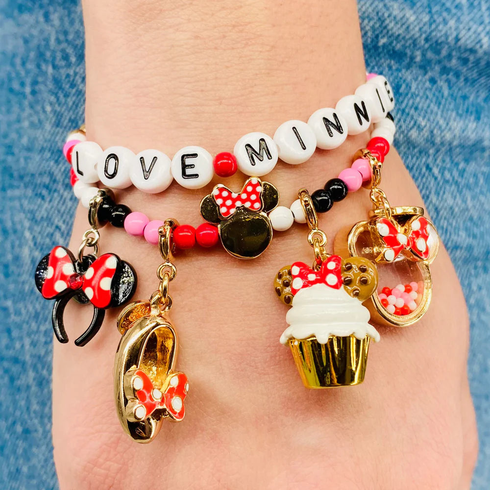 High IntenCity - Charm It! Gold Minnie Cupcake Charm