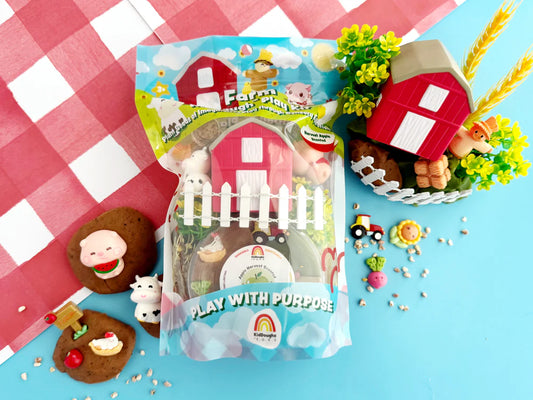 Earth Grown KidDoughs (KidDoughs by EGKD) - Farm KidDough Play Kit
