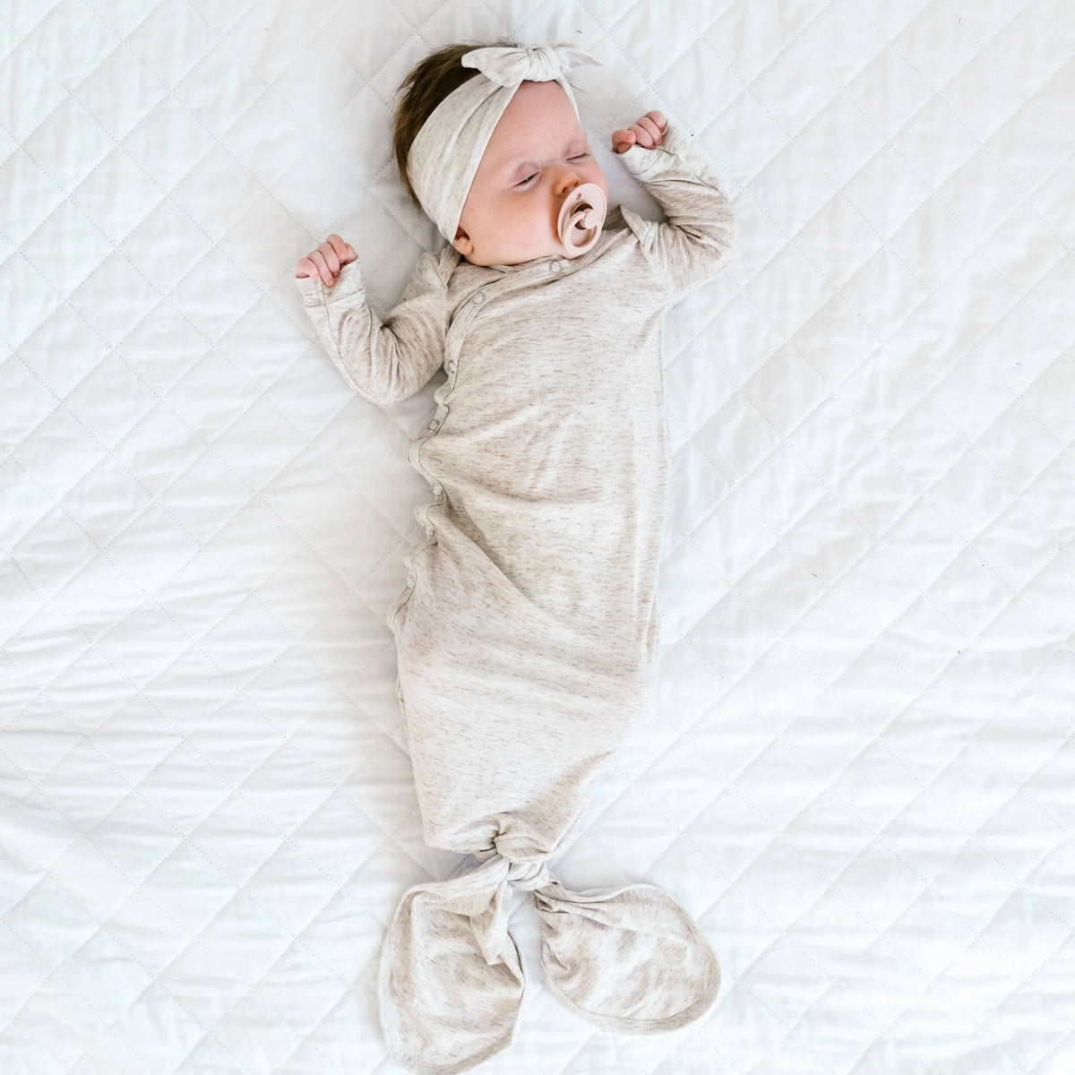 Copper Pearl - Oat Knotted Gown