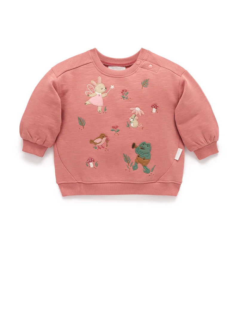 Purebaby - Embroidered Windcheater - Lilly Pilly