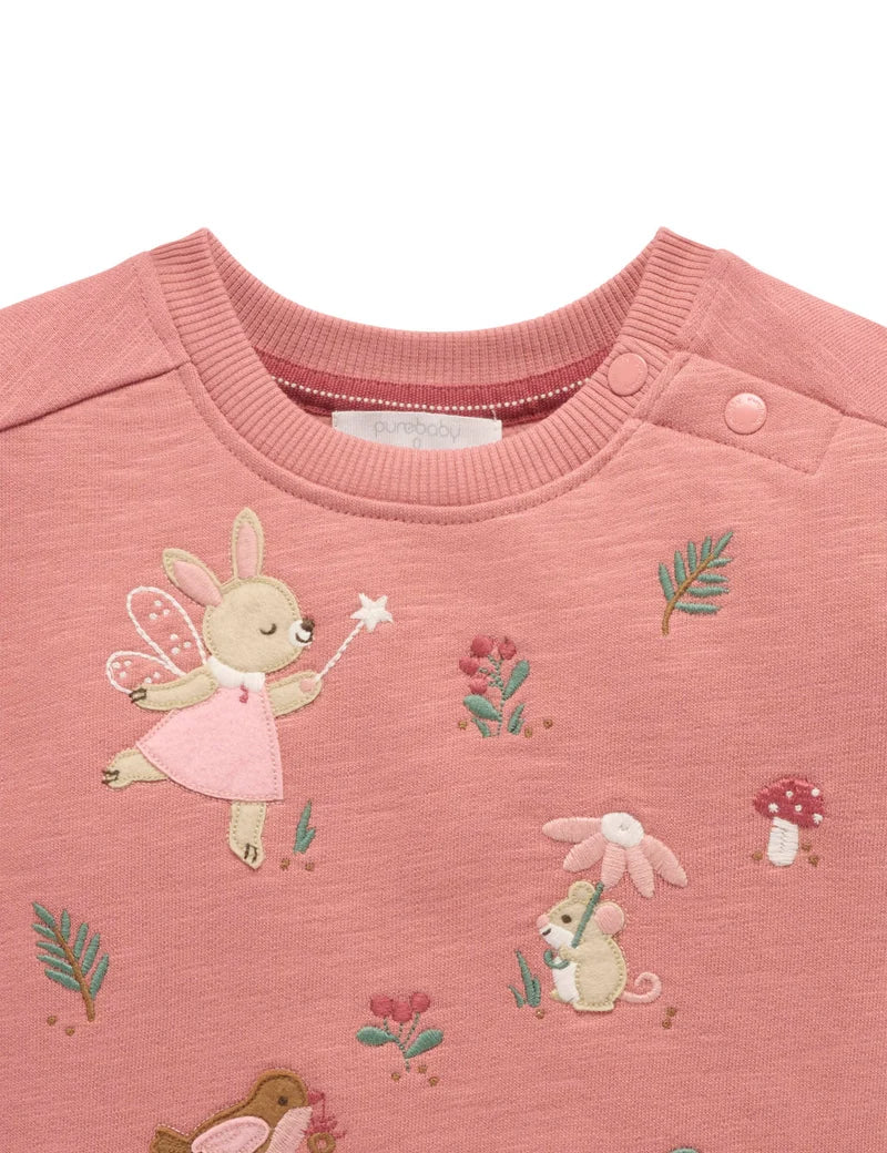 Purebaby - Embroidered Windcheater - Lilly Pilly