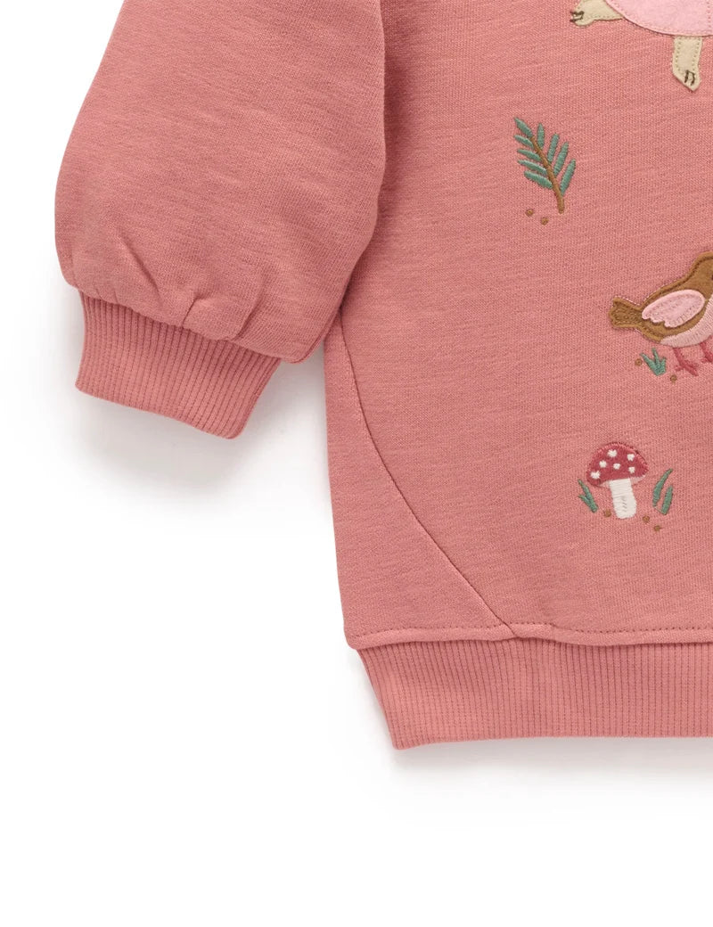 Purebaby - Embroidered Windcheater - Lilly Pilly