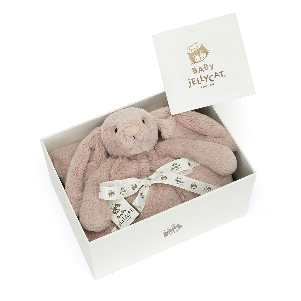 Jellycat - Bashful Luxe Bunny Rosa Blankie