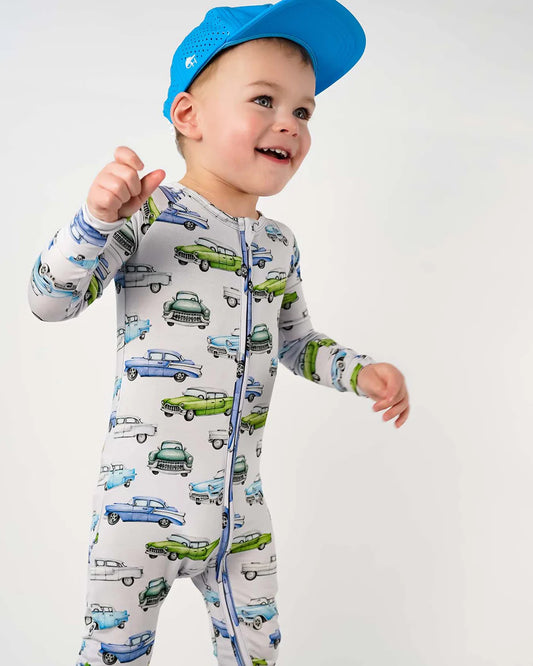 Lev Baby - Elvis 'Poppy' Convertible Romper