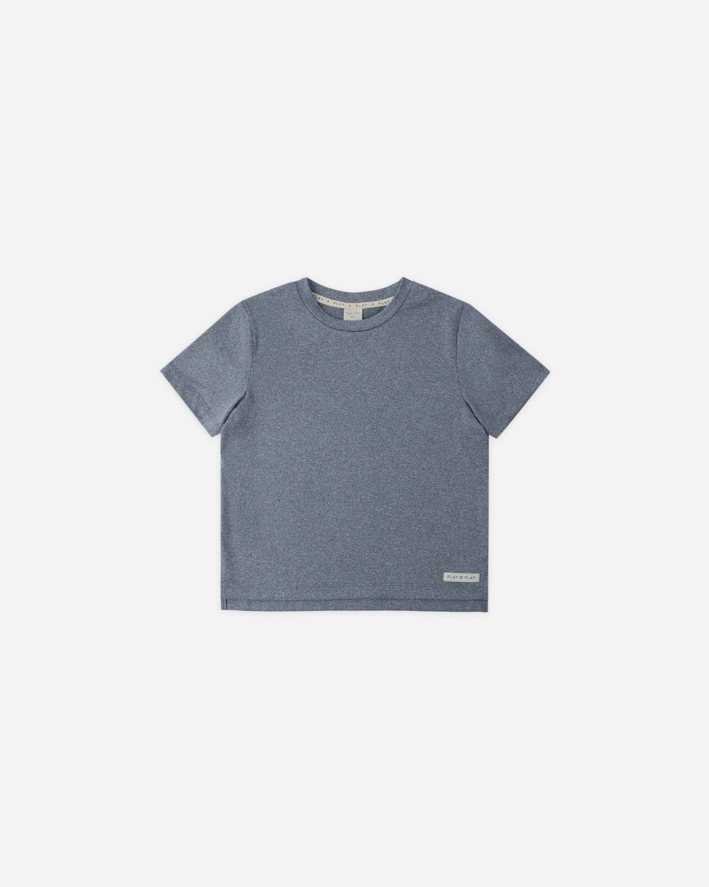 Rylee + Cru - Cove Essential Tee || Heathered Marine