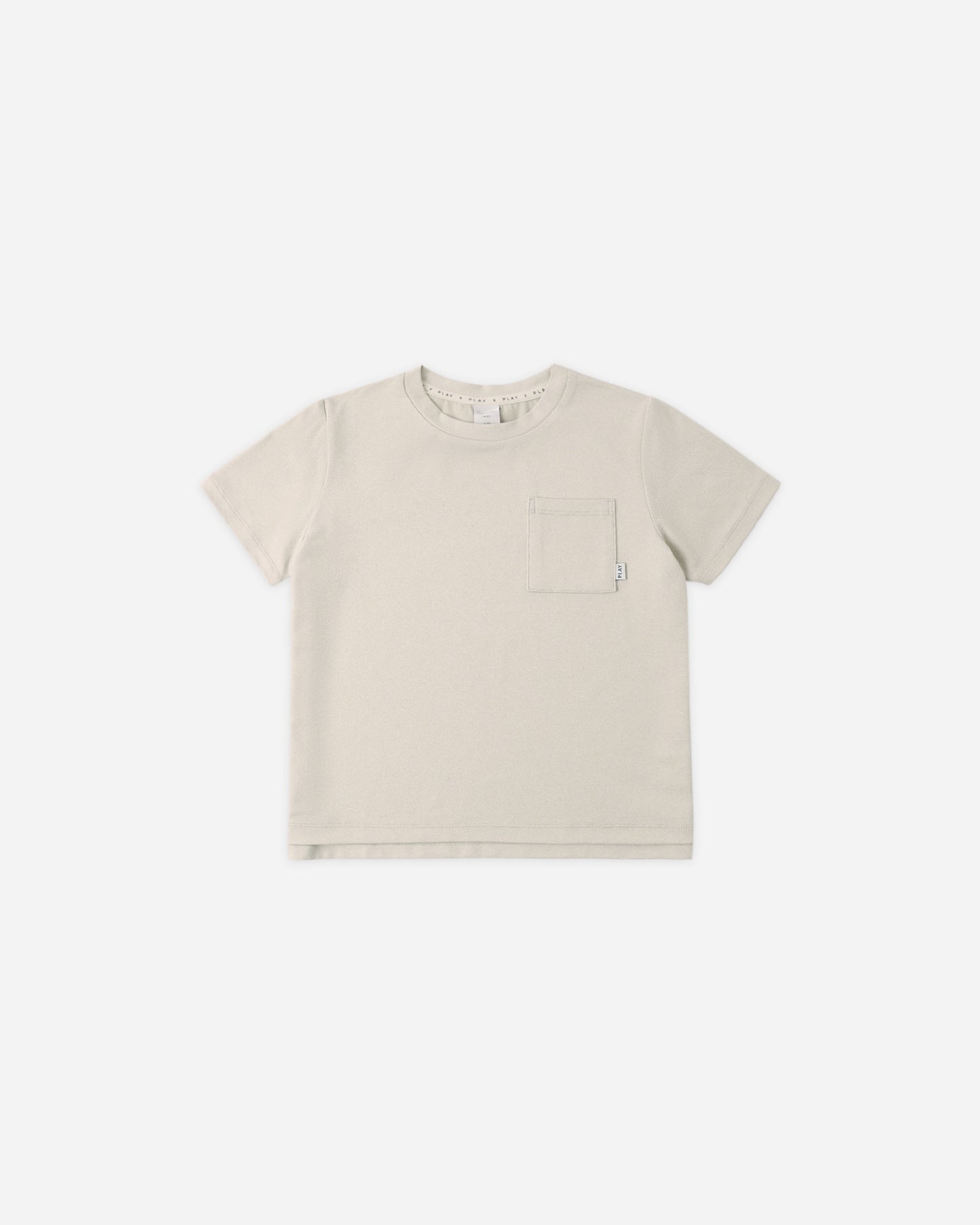 Rylee + Cru - Cove Essential Pocket Tee || Heathered Pebble