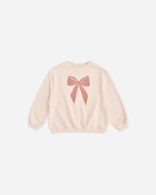 Rylee + Cru - Racer Sweatshirt || Bow