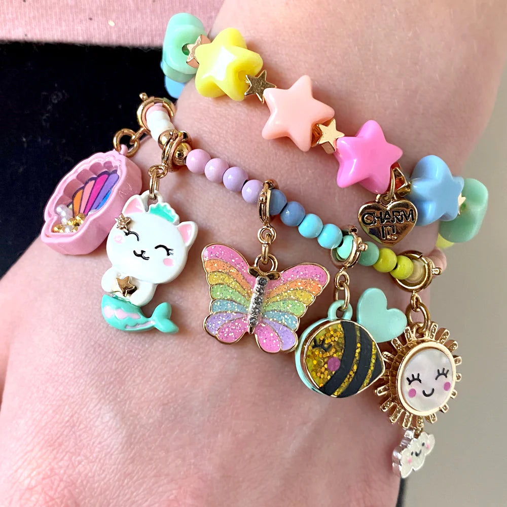 High IntenCity - Charm It! Gold Butterfly Charm