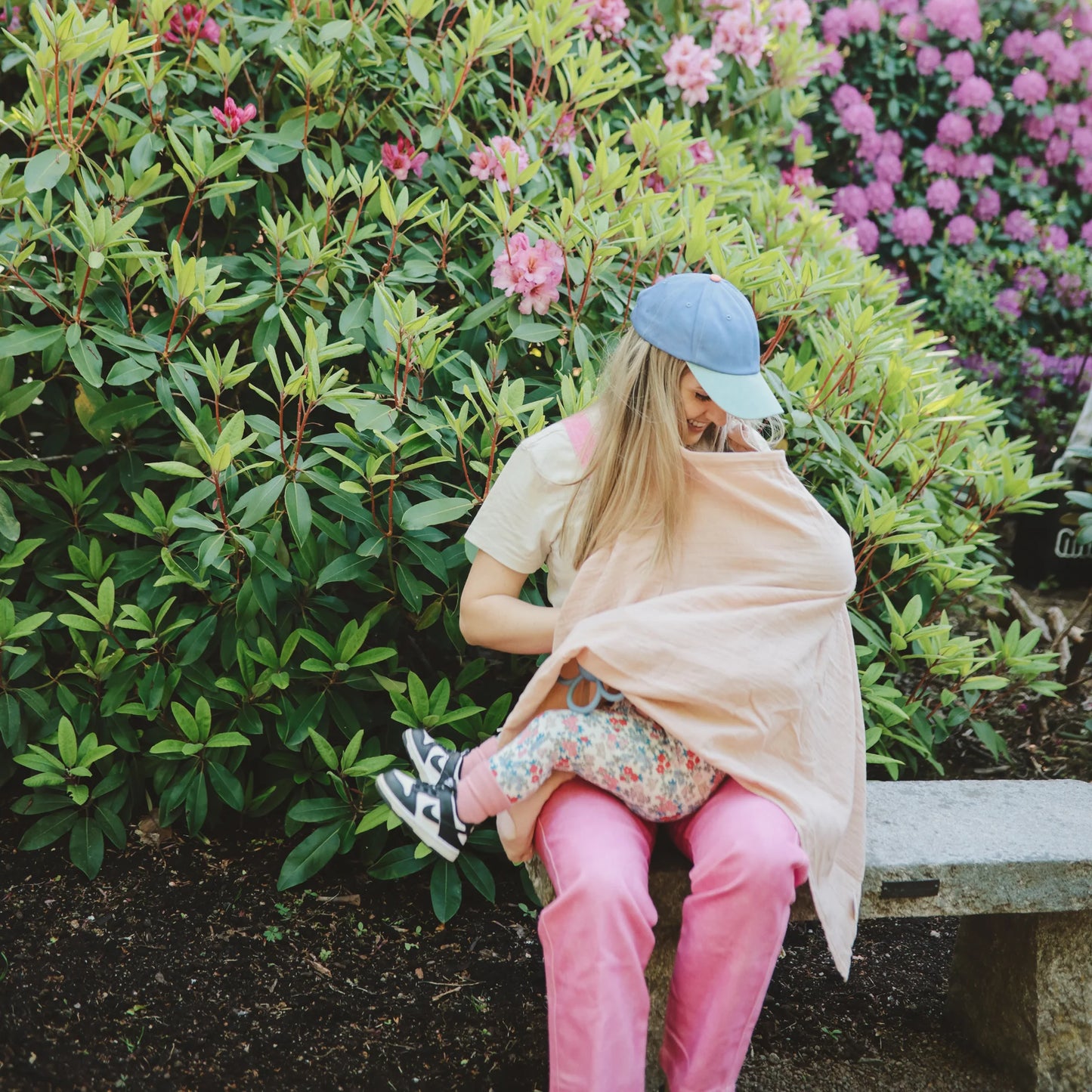 Mushie - Muslin Nursing Cover | Ivory