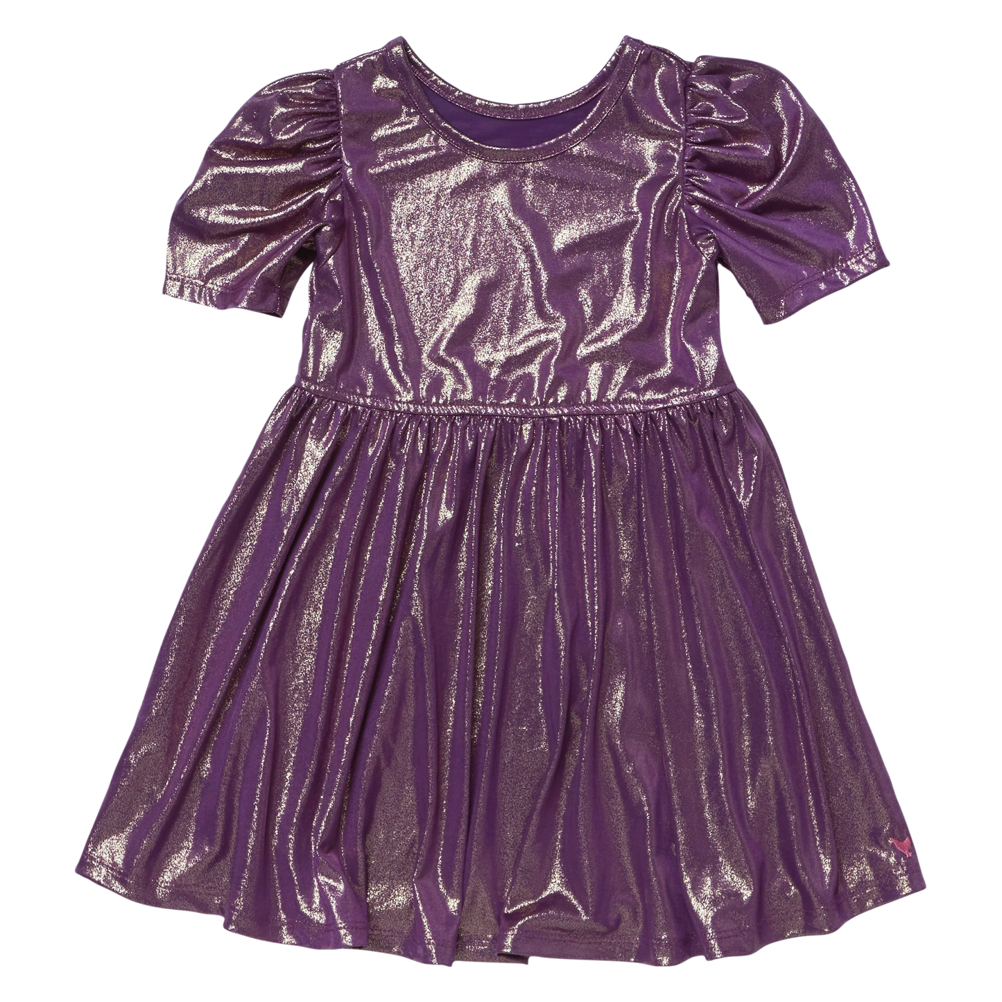 Pink Chicken - Lame Laurie Dress - Deep Purple