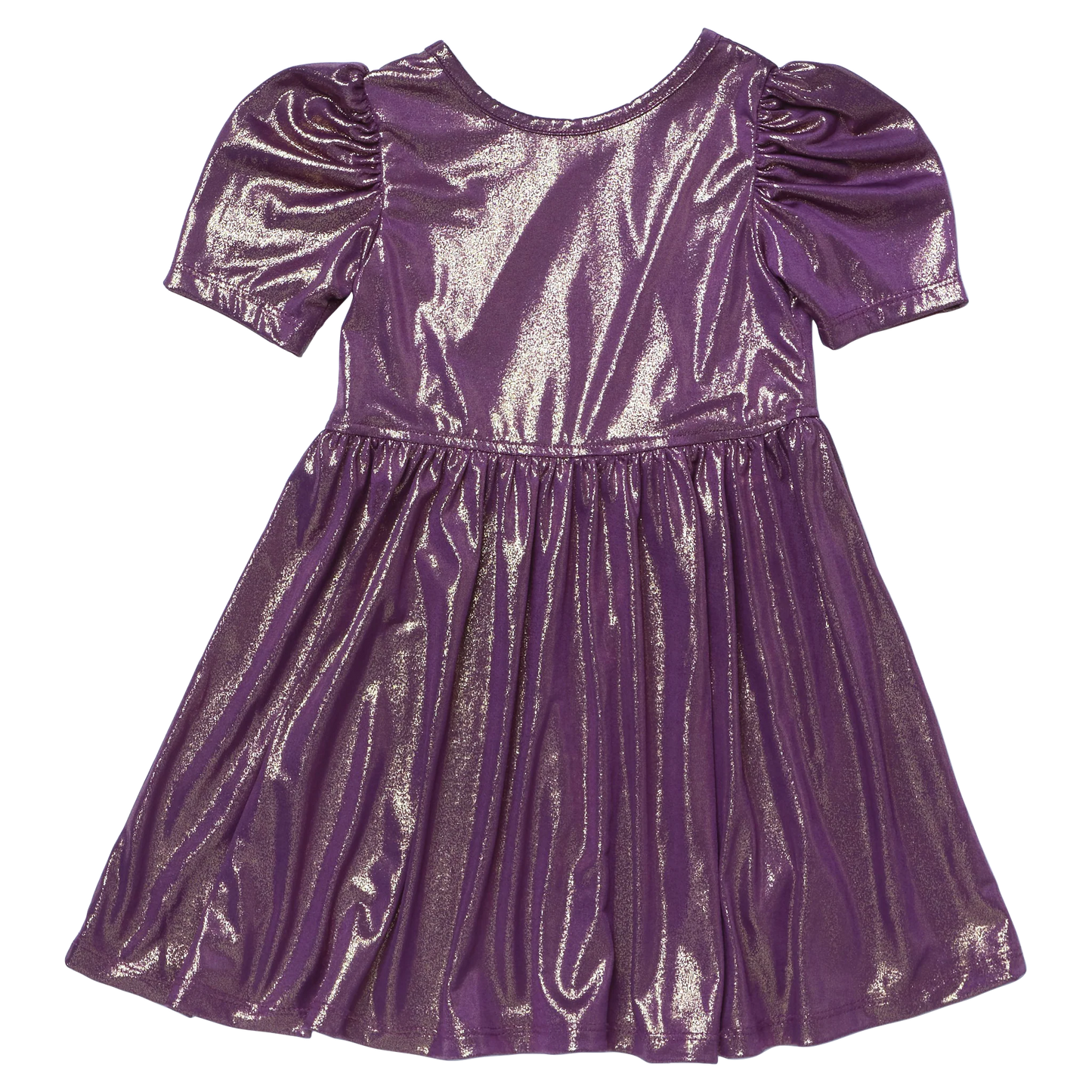 Pink Chicken - Lame Laurie Dress - Deep Purple