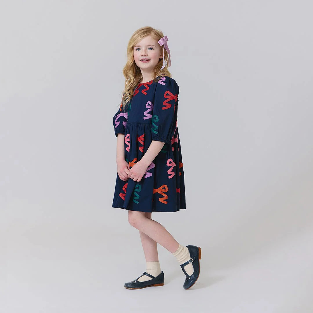 Pink Chicken - Multi Bow Applique | Brooke Dress