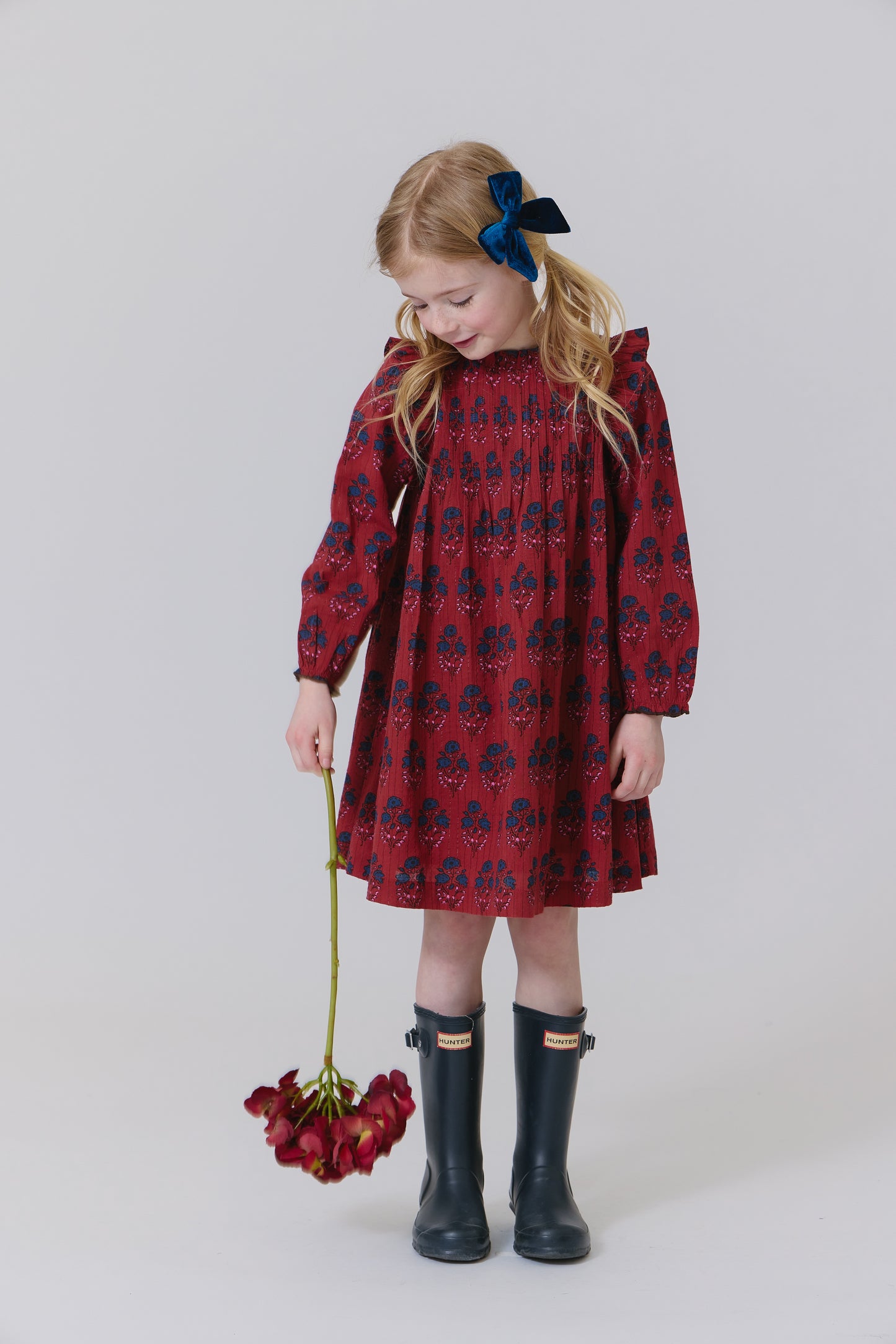 Pink Chicken - Red Autumn Strawflower | Jaipur Dress