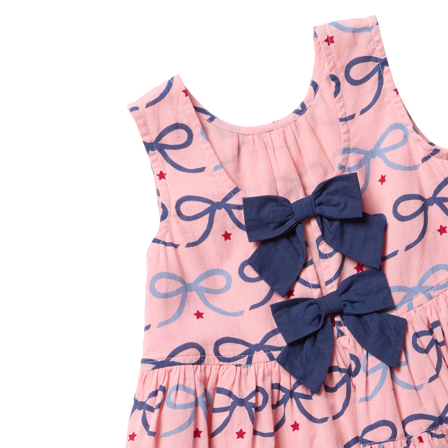 Pink Chicken - Eloise Dress - Pink Bows