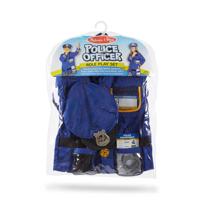 Melissa & Doug - Police Officer Role Play Costume Set