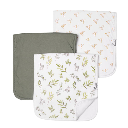 Copper Pearl - Haven Burp Cloth (3 Pack)