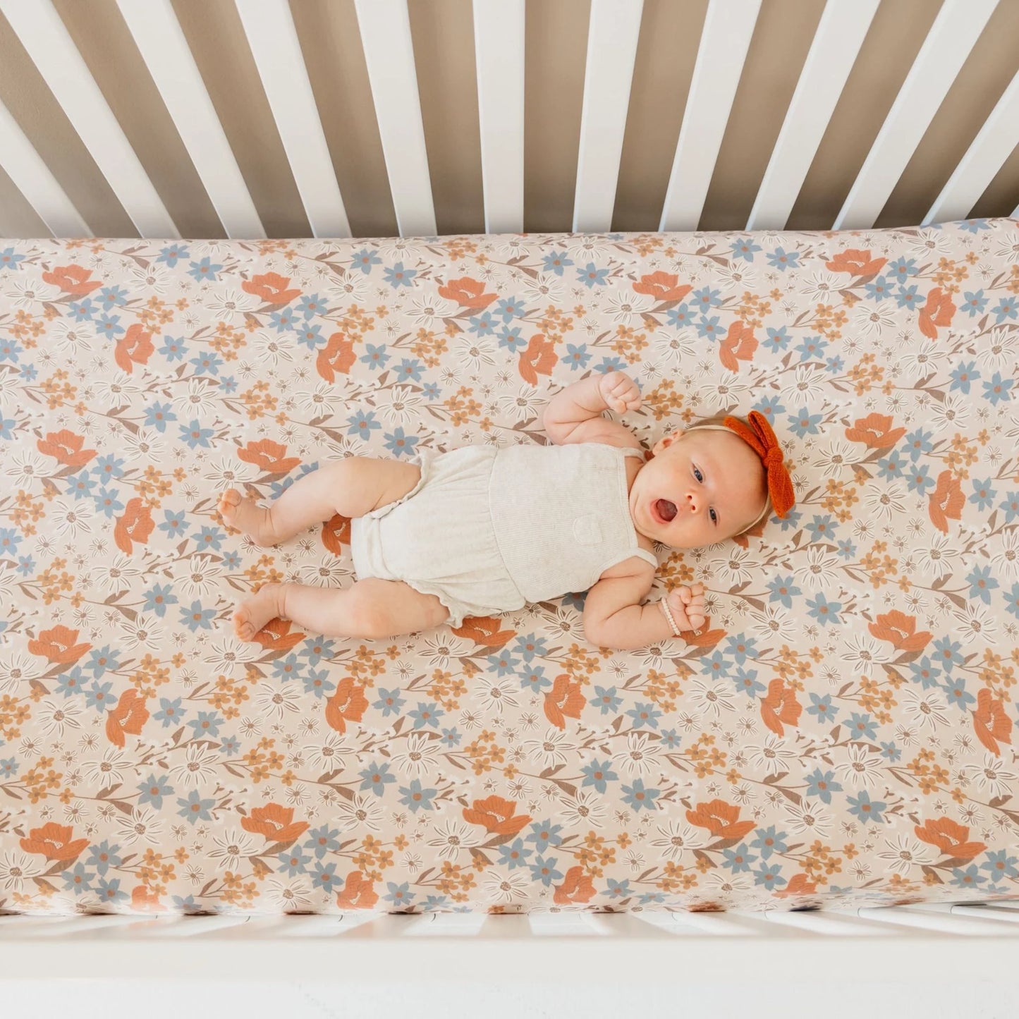 Copper Pearl - Eden Premium Knit Fitted Crib Sheet