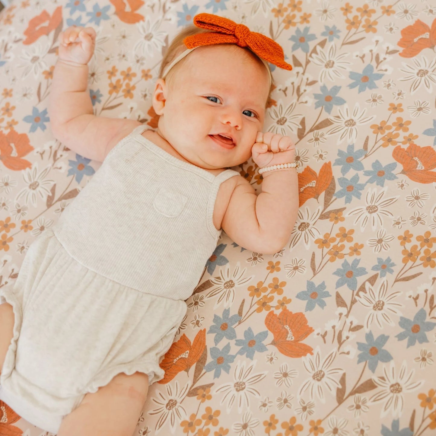 Copper Pearl - Eden Premium Knit Fitted Crib Sheet