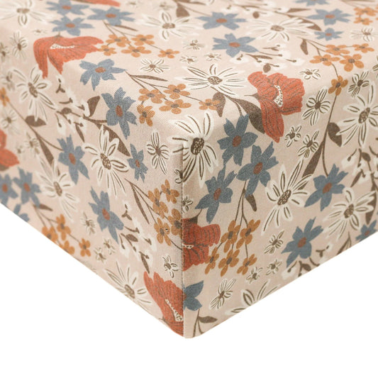 Copper Pearl - Eden Premium Knit Fitted Crib Sheet