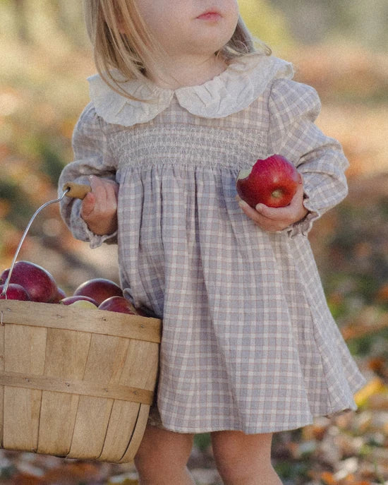 Quincy Mae - Callie Dress || Blue Gingham