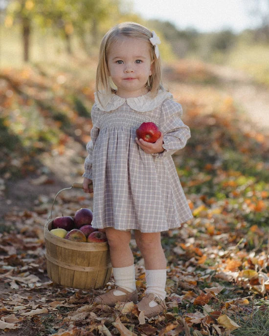 Quincy Mae - Callie Dress || Blue Gingham