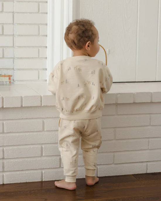 Quincy Mae - Relaxed Sweatshirt || Deer